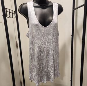 New L GAIAM Women's Athletic Lunar Tank Jamie Print Sleeveless Neck